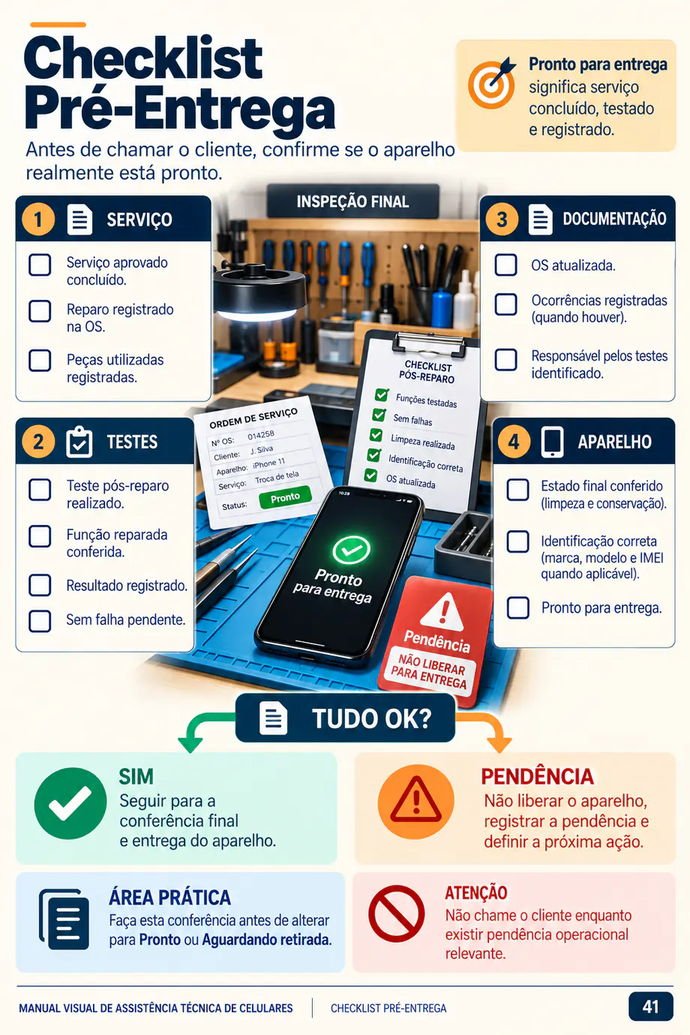 Checklist Pré-Entrega